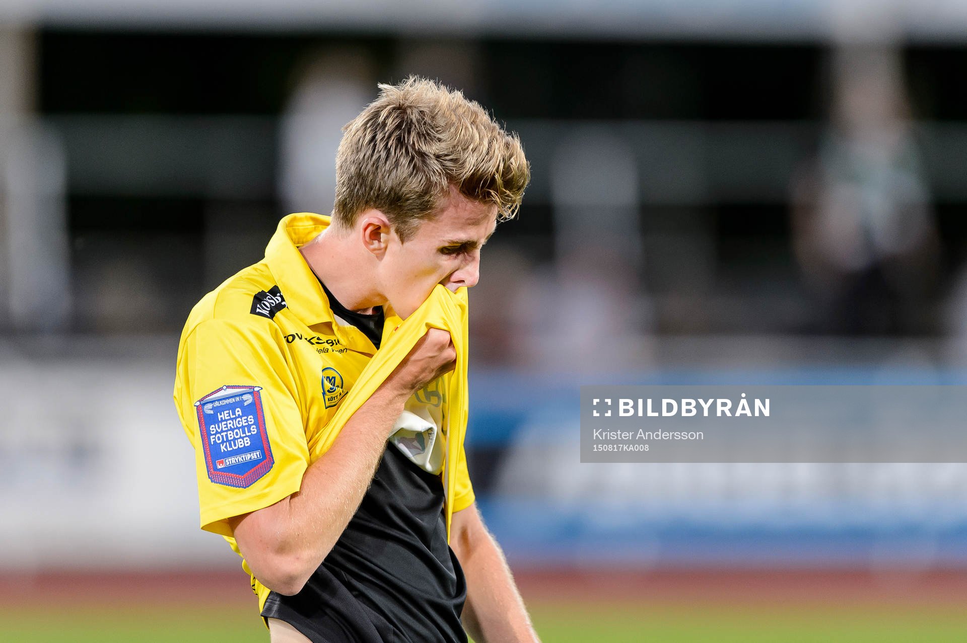 Falkenbergs Adam Eriksson deppar