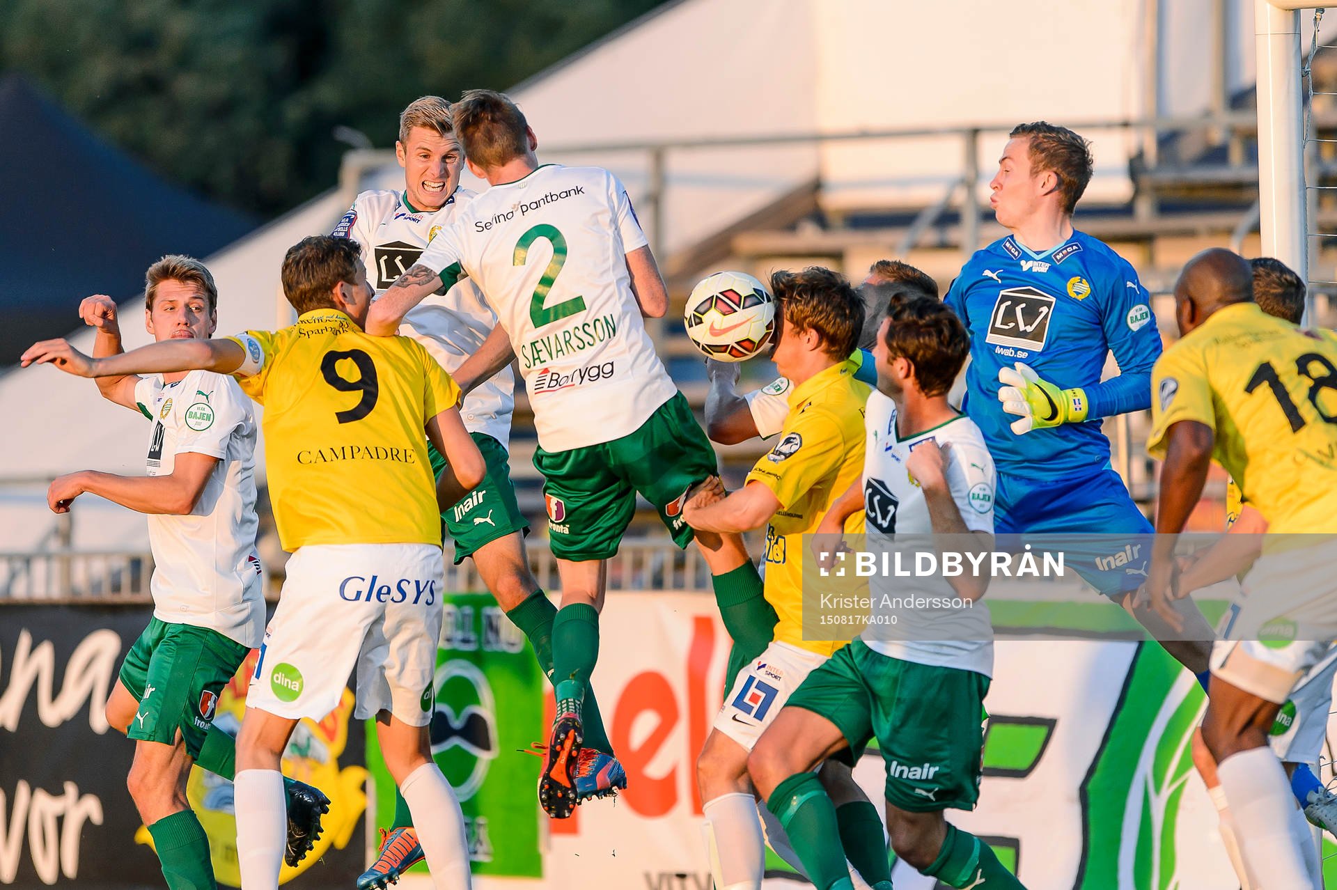 Kamp framför Hammarbys mål