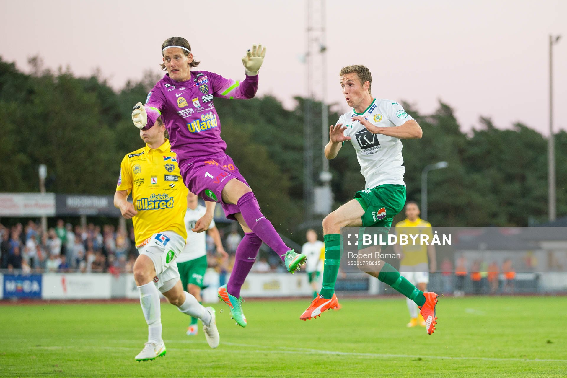 Hammarbys Fredrik Torsteinbö gör 1-0
