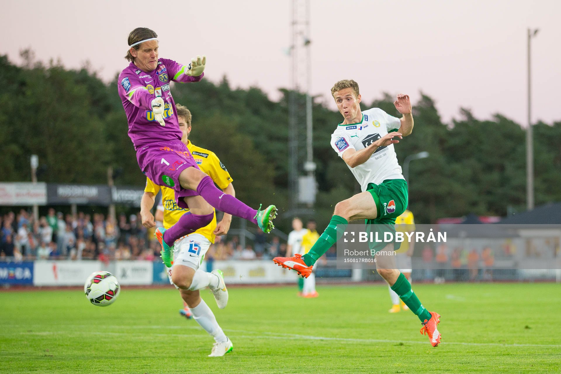 Hammarbys Fredrik Torsteinbö gör 1-0