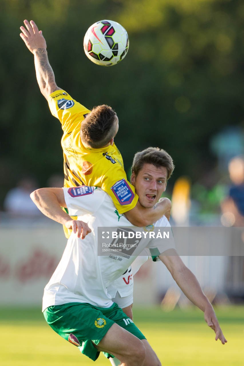 Falkenbergs Tibor Joza och Hammarbys Nahir Besara