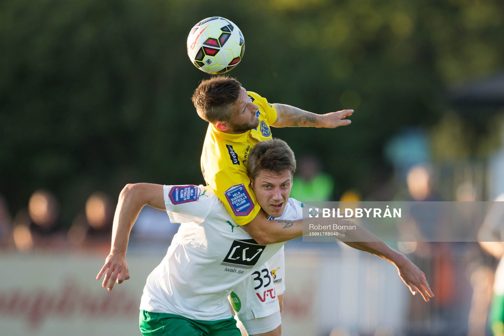 Falkenbergs Tibor Joza och Hammarbys Nahir Besara