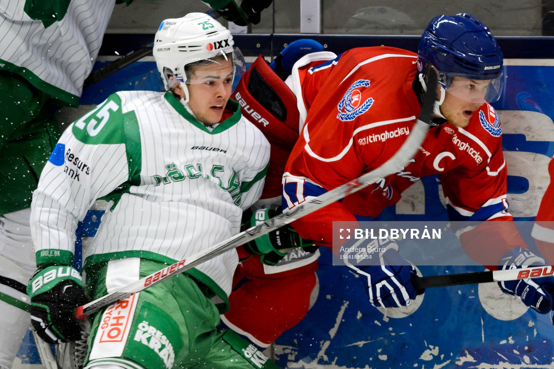 Rögles Ludvig Elvenes och Oskarshamns Jonas Engström