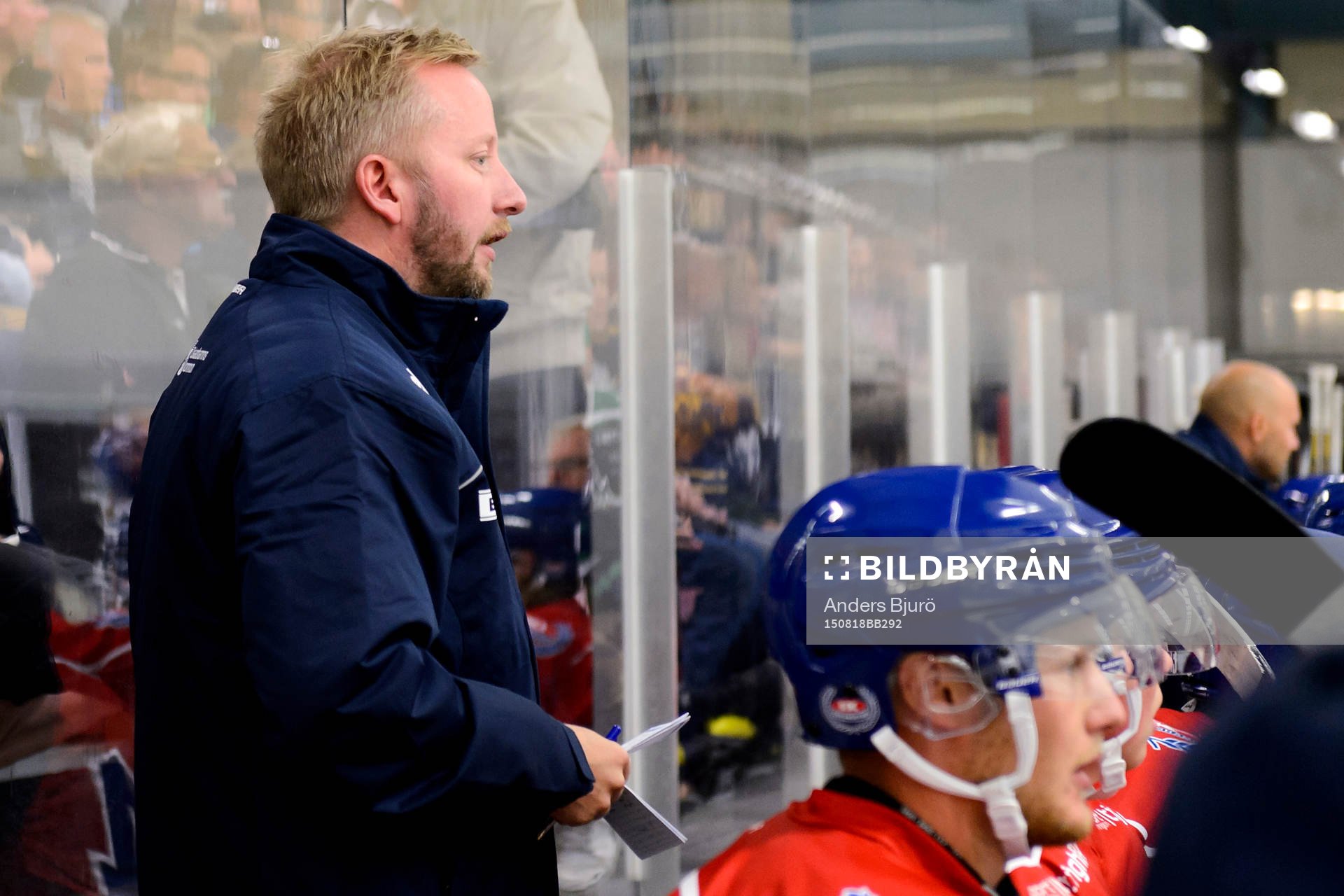 Oskarshamns tränare Fredrik Söderström
