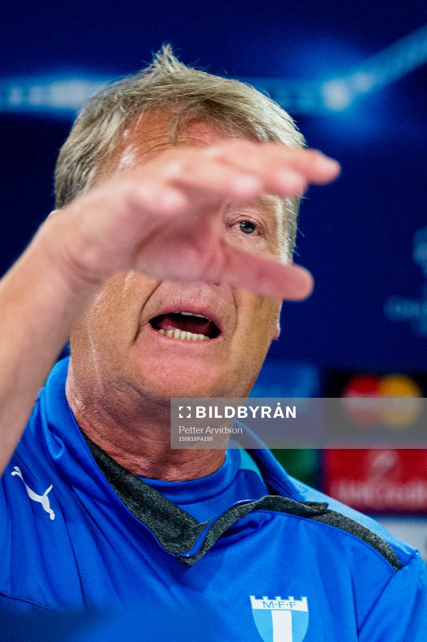 Malmö FFs tränare Åge Hareide
