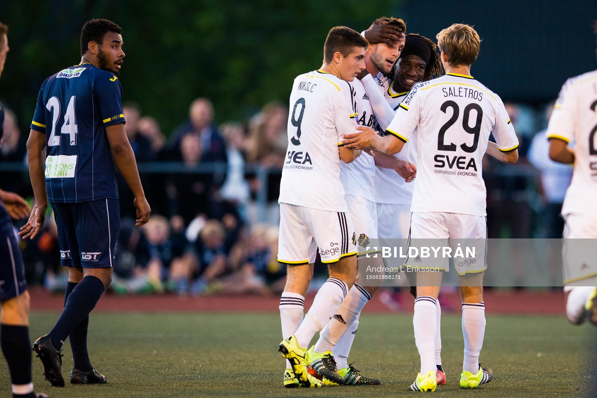 s Marko Nikolic, Fredrik Brustad, Mohamed Bangura och Anton