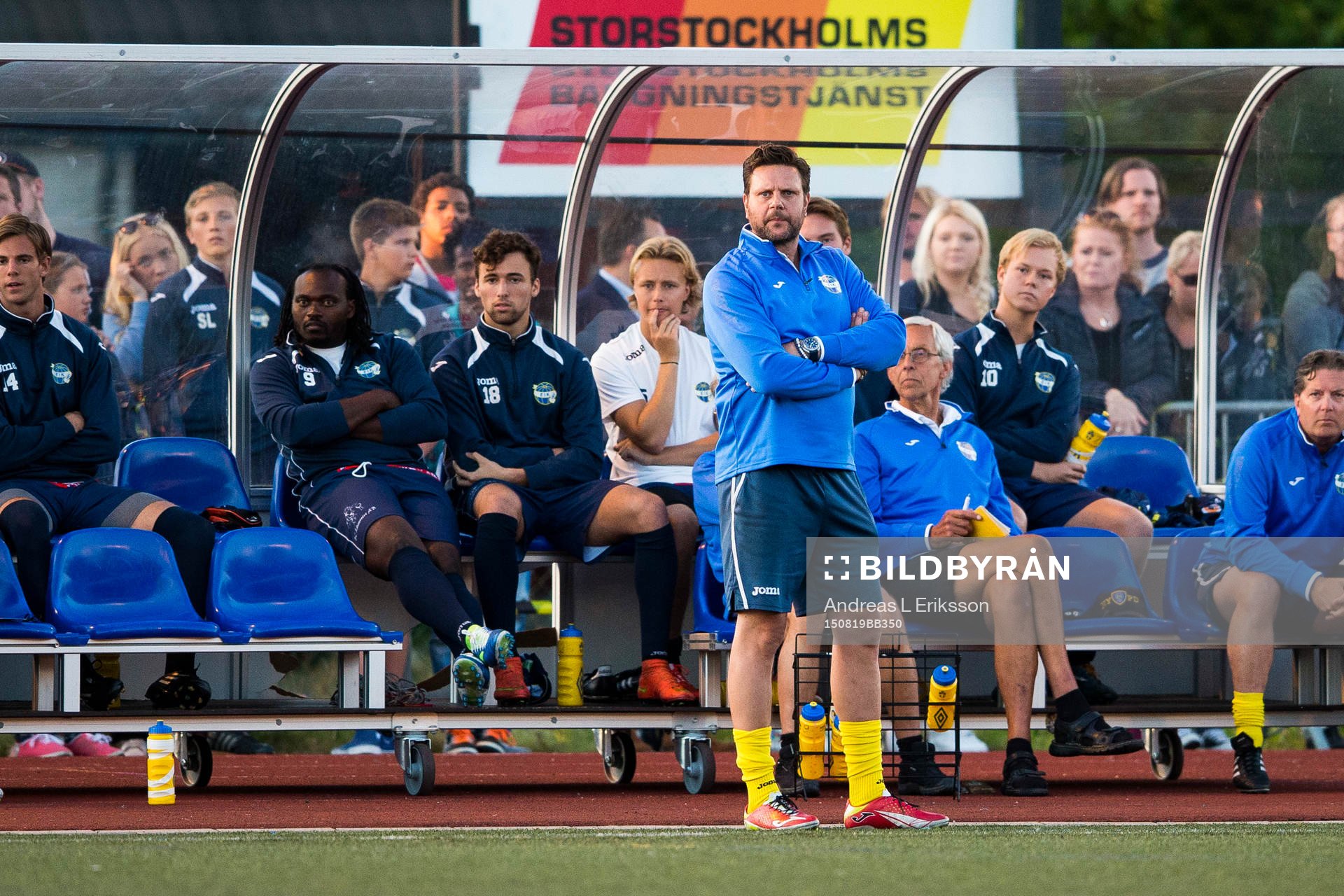 Ekerös tränare Thomas Dahlberg