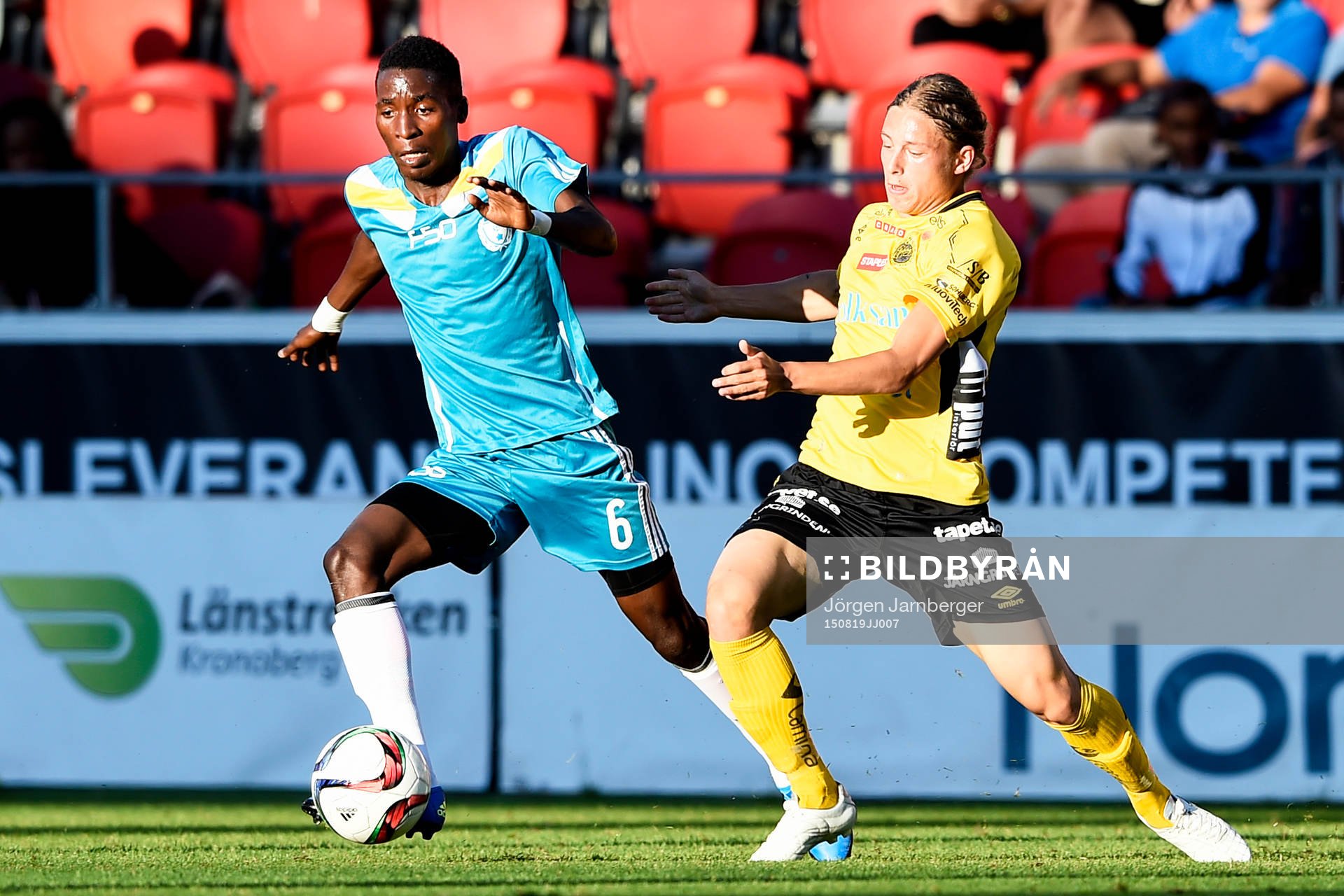 Somaliska UFs Kamaliza Mahad Ndhodhi och Elfsborgs Anton