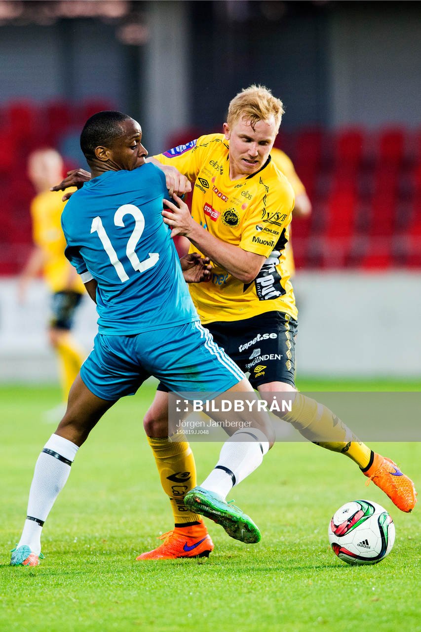 Elfsborgs Simon Lundevall i kam med Somaliska UFs Mohamed