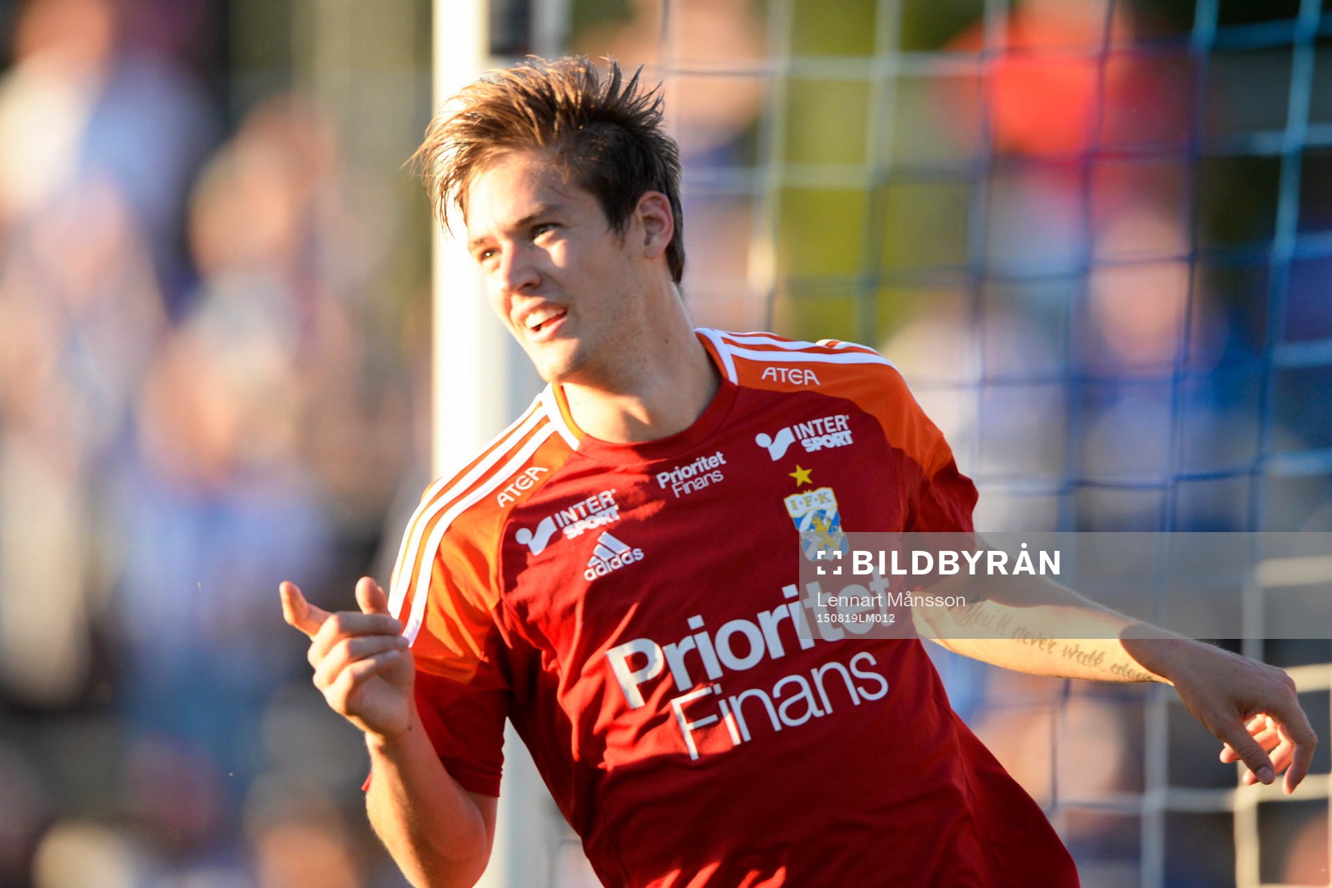 IFK Göteborgs Victor Sköld jublar