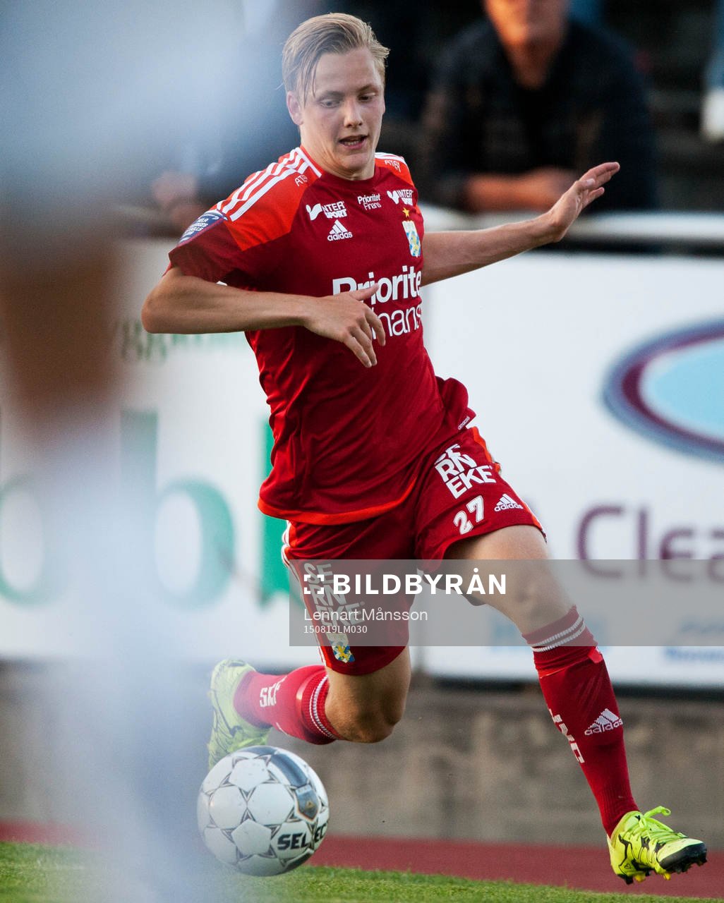 IFK Göteborgs Billy Nordström i matchen i Svenska Cupen