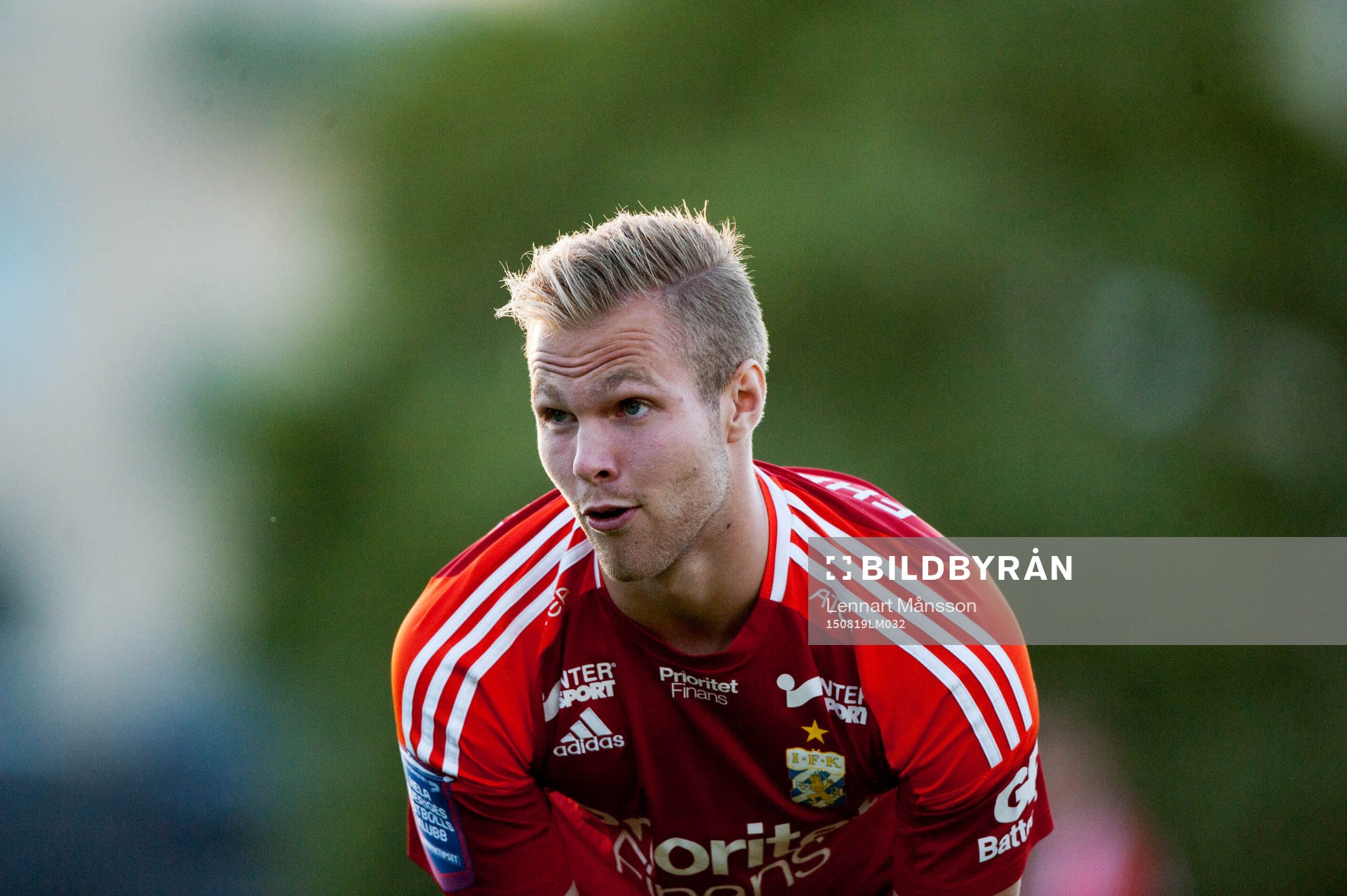 IFK Göteborgs Gustav Engvall i matchen i Svenska Cupen
