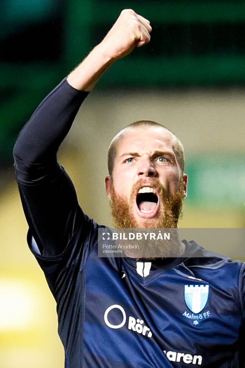 Malmö FFs Jo Inge Berget jublar