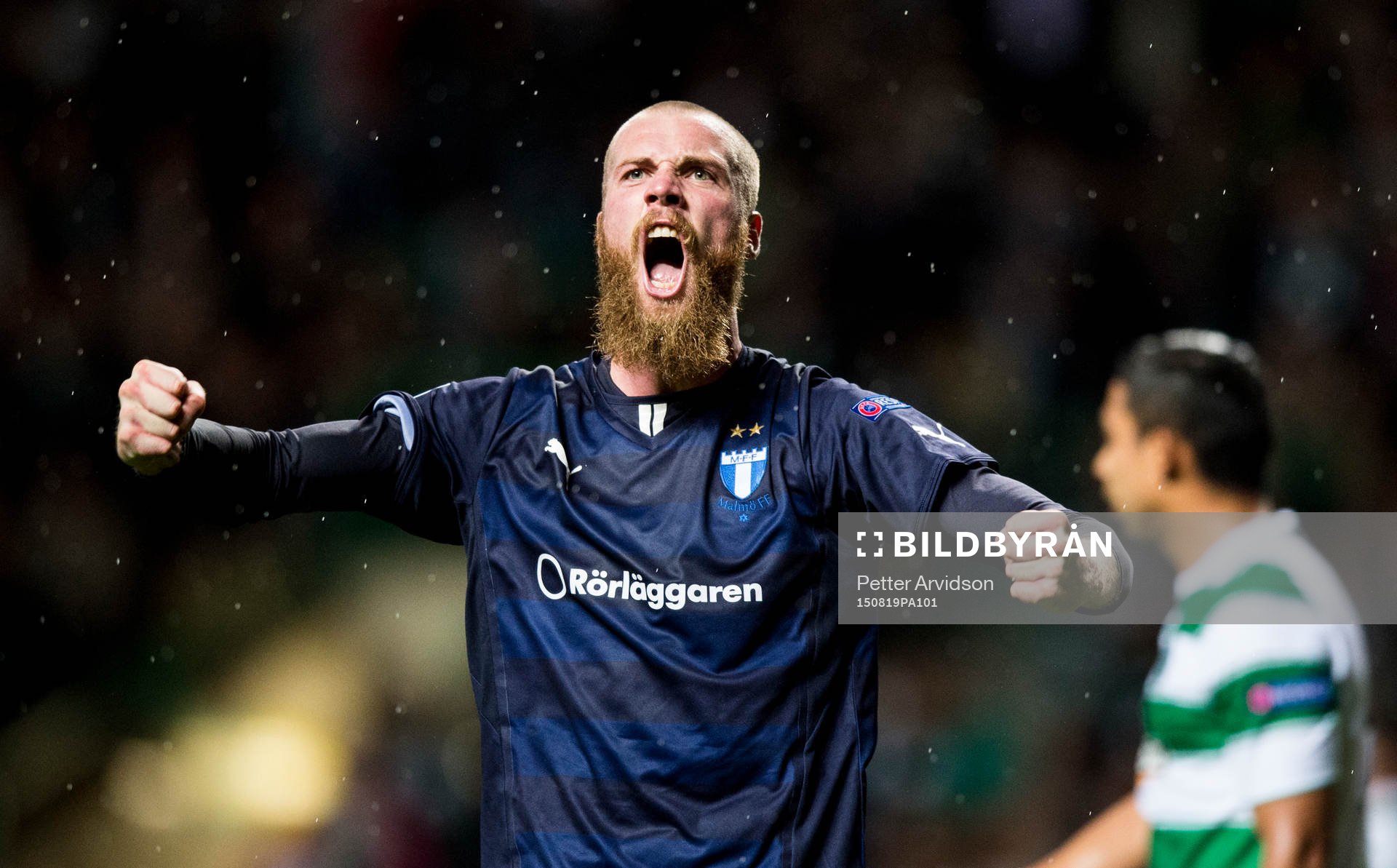 Malmö FFs Jo Inge Berget jublar