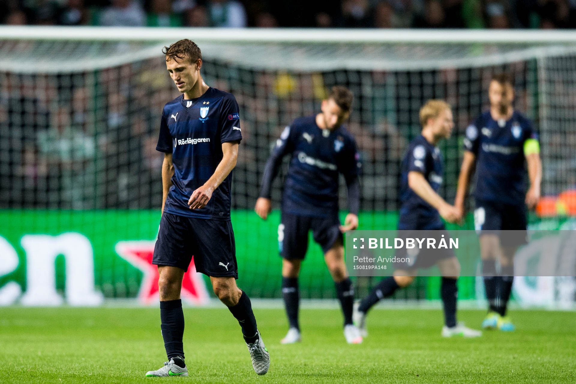 Malmö FFs Magnus Wolff Eikrem deppar