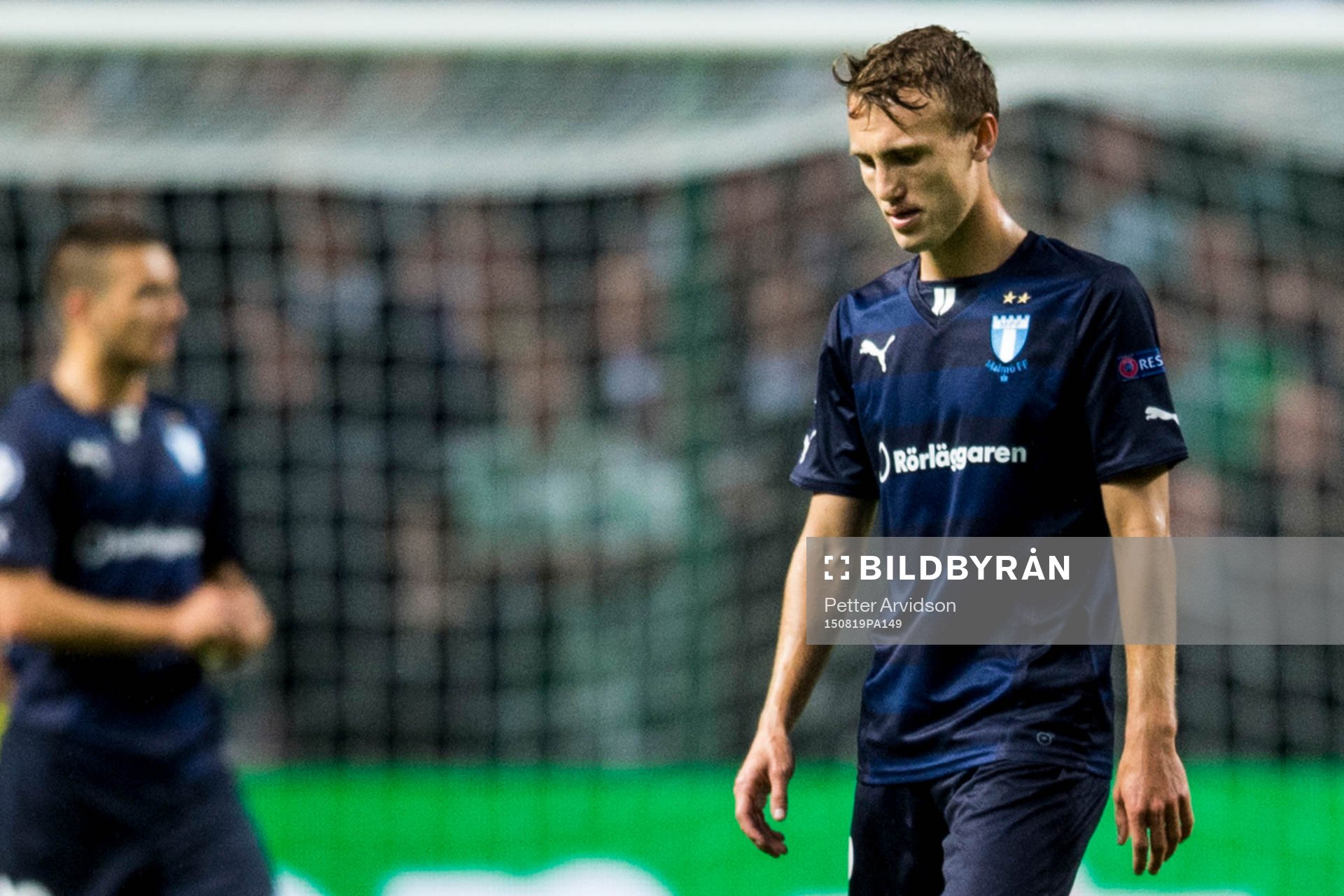 Malmö FFs Magnus Wolff Eikrem deppar