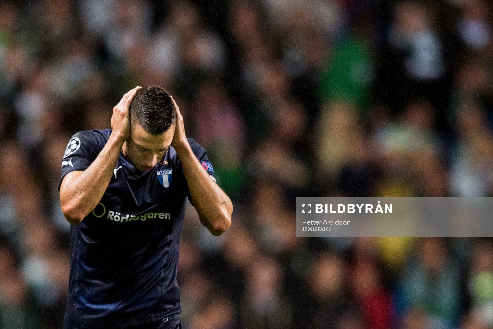 Malmö FFs Nikola Djurjic deppar