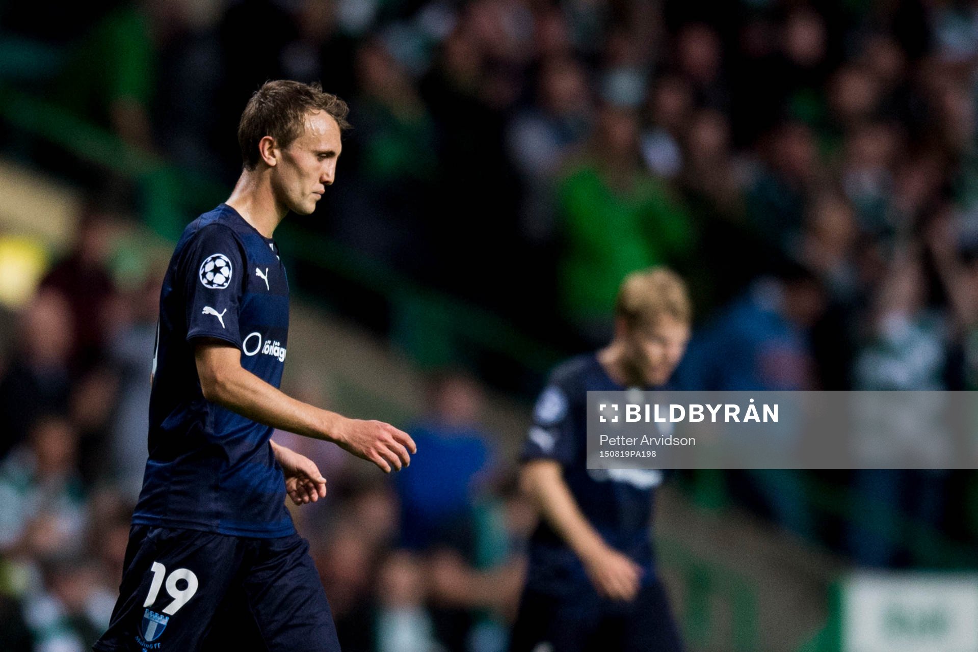 Malmö FFs Magnus Wolff Eikrem deppar