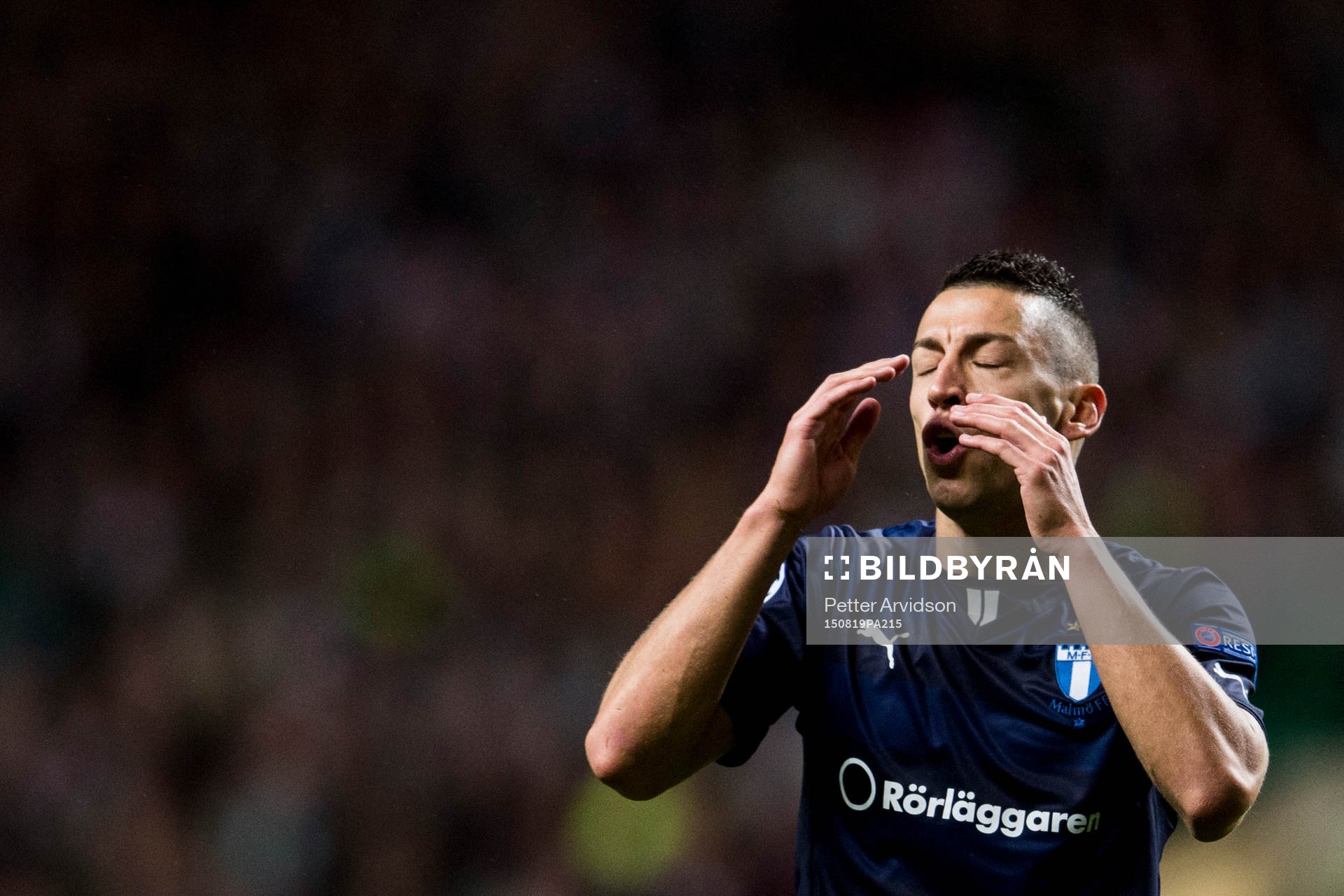 Malmö FFs Nikola Djurjic deppar