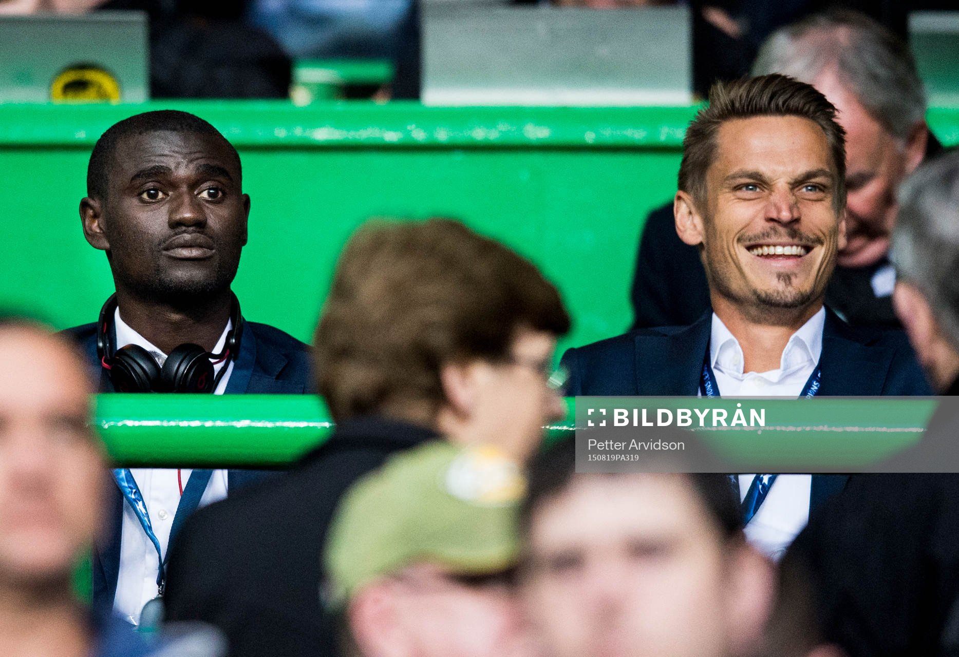 Malmö FFs avstängda Enock Kofi Adu och Markus Rosenberg