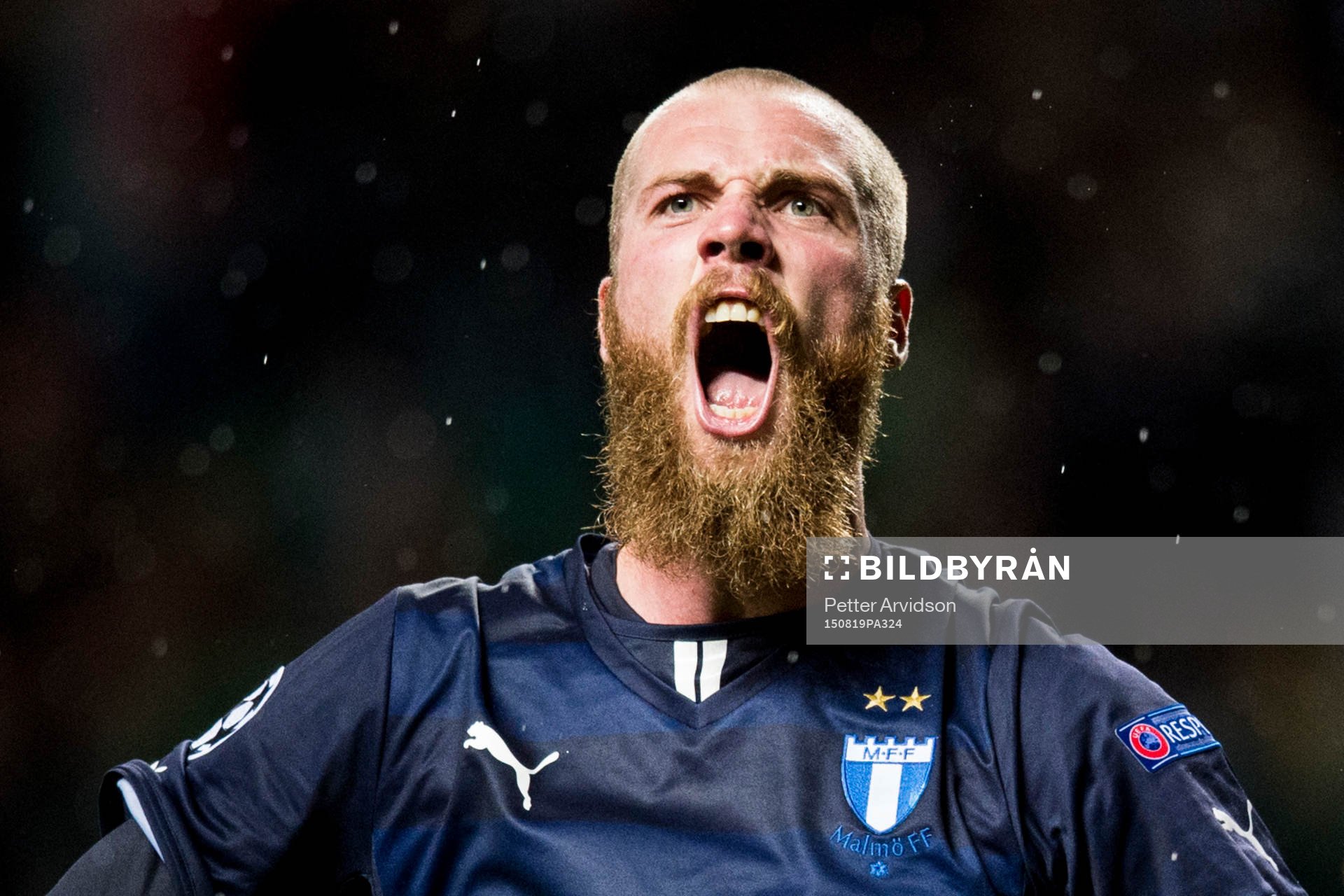 Malmö FFs Jo Inge Berget jublar