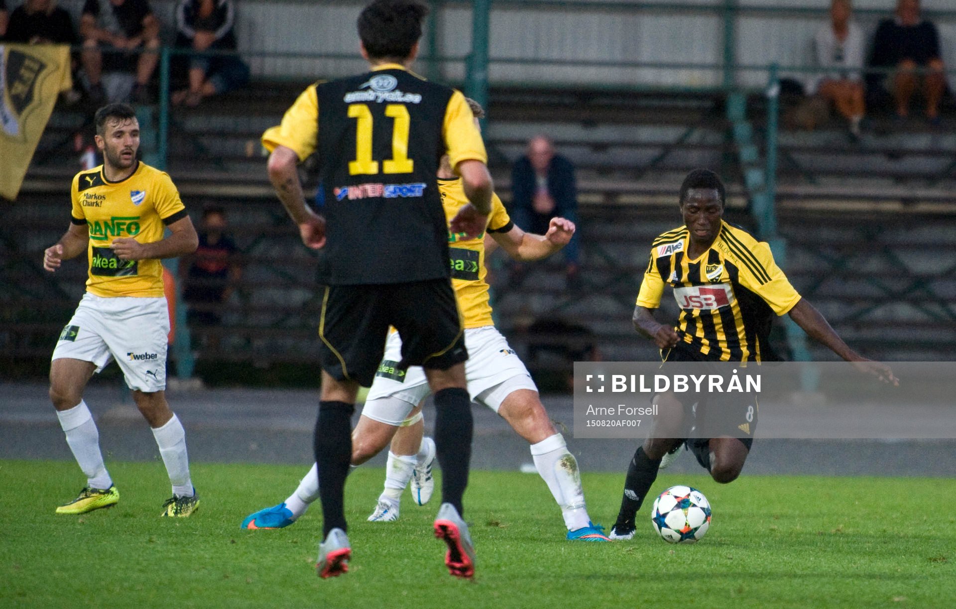 Fotboll, div 2 Södra, IFK Hässleholm - IFK Malmö i