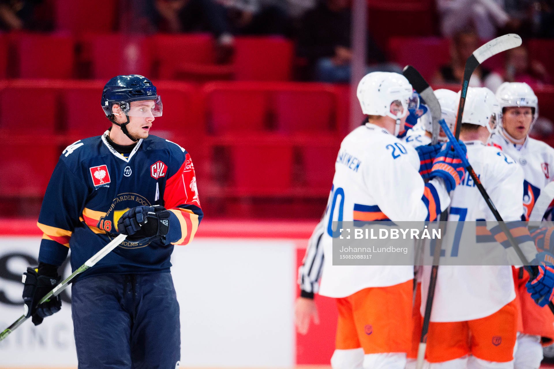 Djurgårdens Alexander Fällström deppar