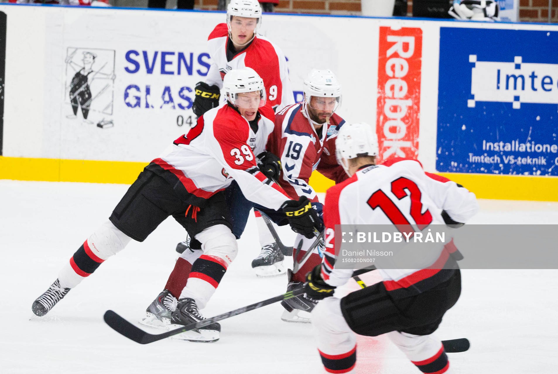 Malmös Erik Nyström, Kristoffer Wikner och Fredrik