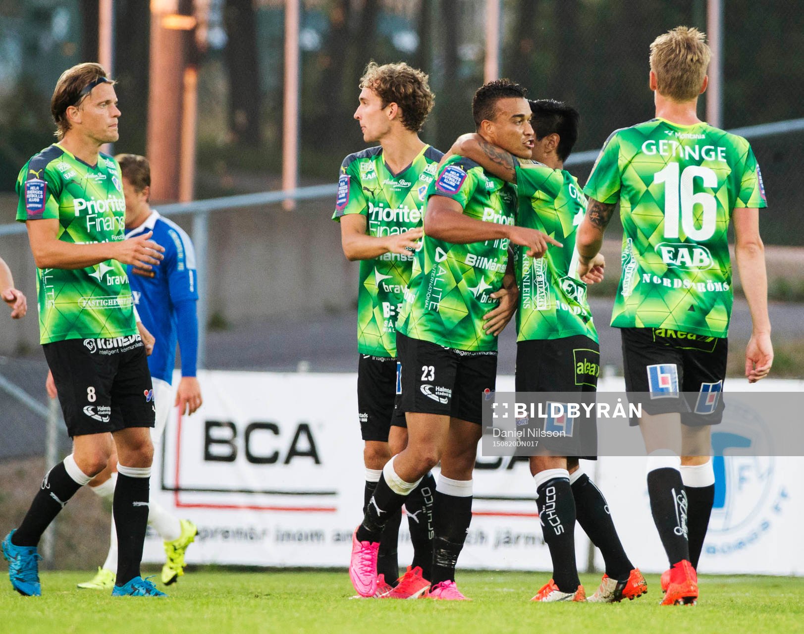 Halmstads Matthew Rusike har gjort 1-1