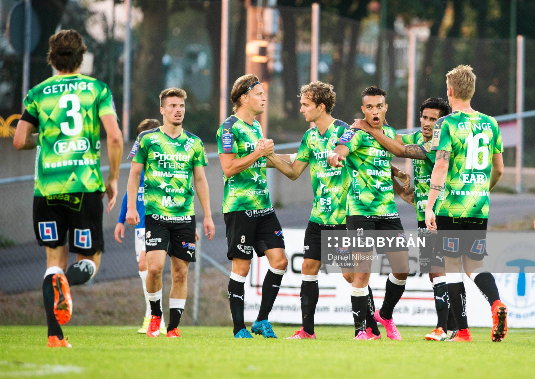 Halmstads Matthew Rusike har gjort 1-1
