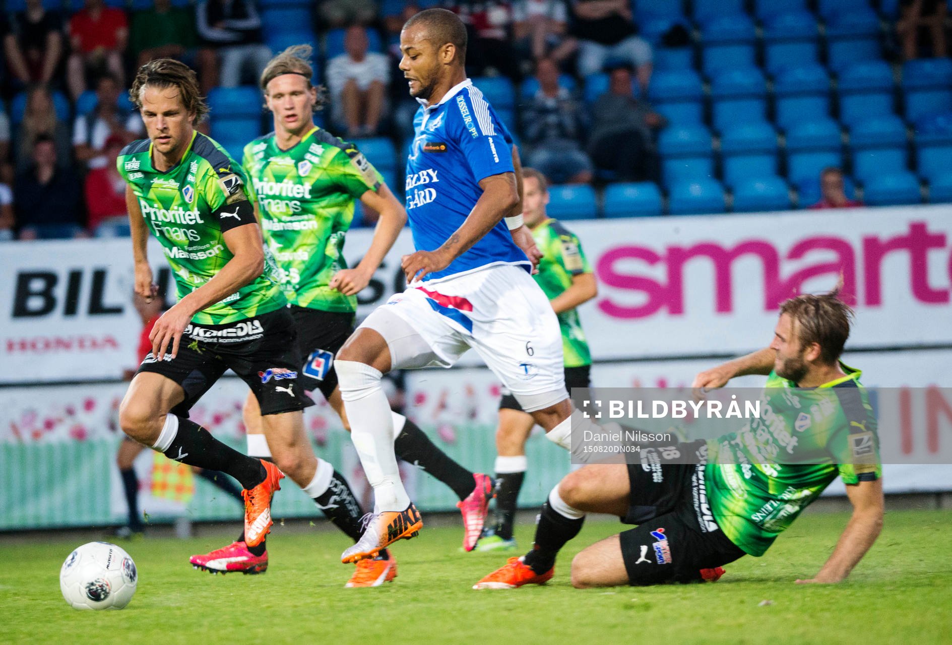 Halmstads Fredrik Liverstam och Jesper Westerberg och