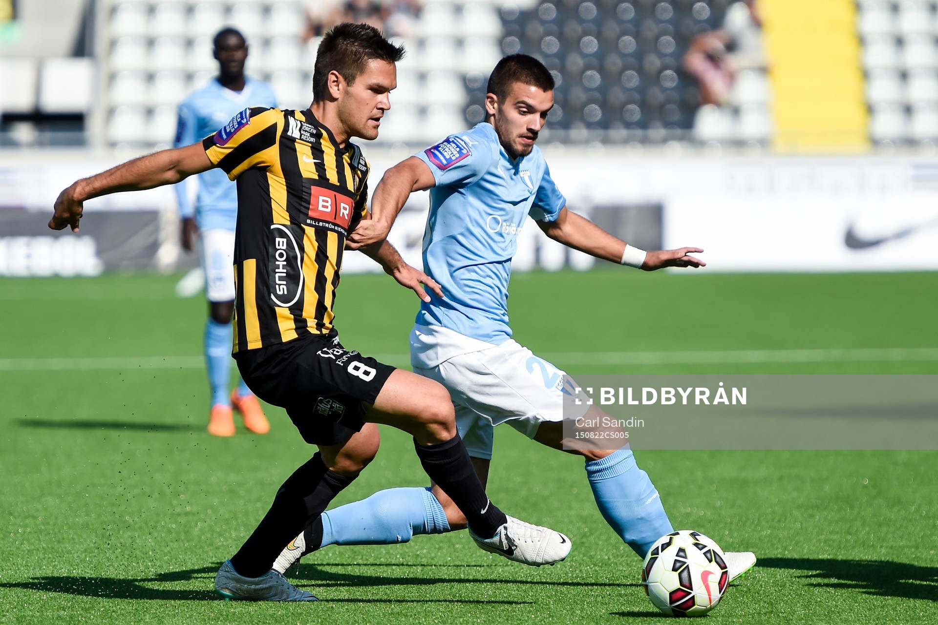 Häckens Ivo Pekalski och Malmö FFs Vladimir Rodic