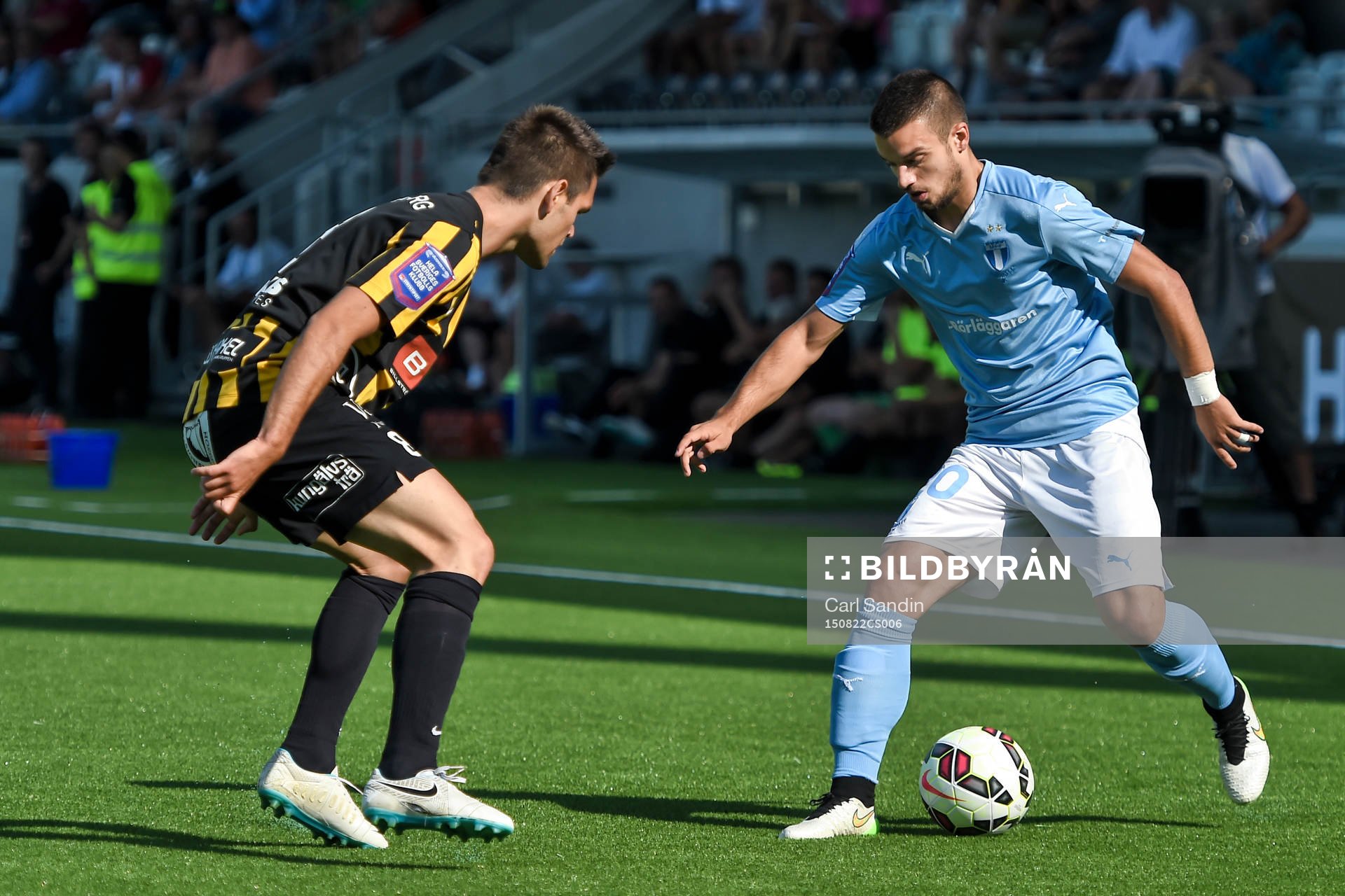 Häckens Ivo Pekalski och Malmö FFs Vladimir Rodic