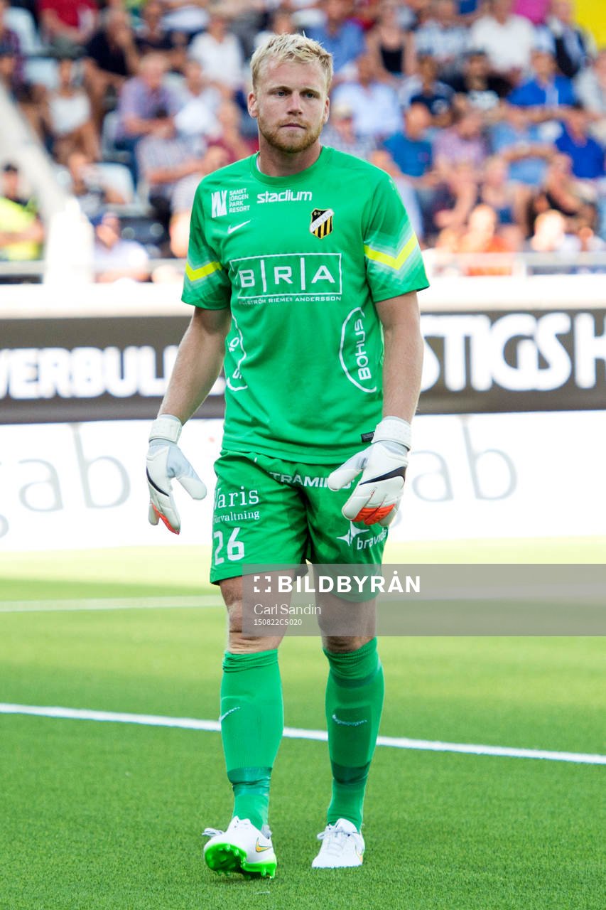 Häckens målvakt Peter Abrahamsson