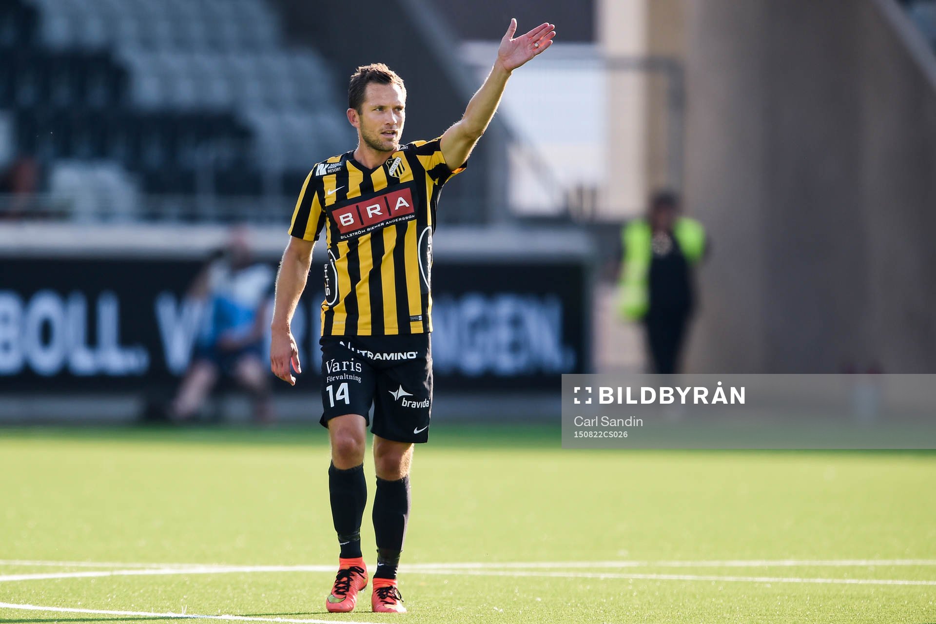 Häckens Martin Ericsson jublar