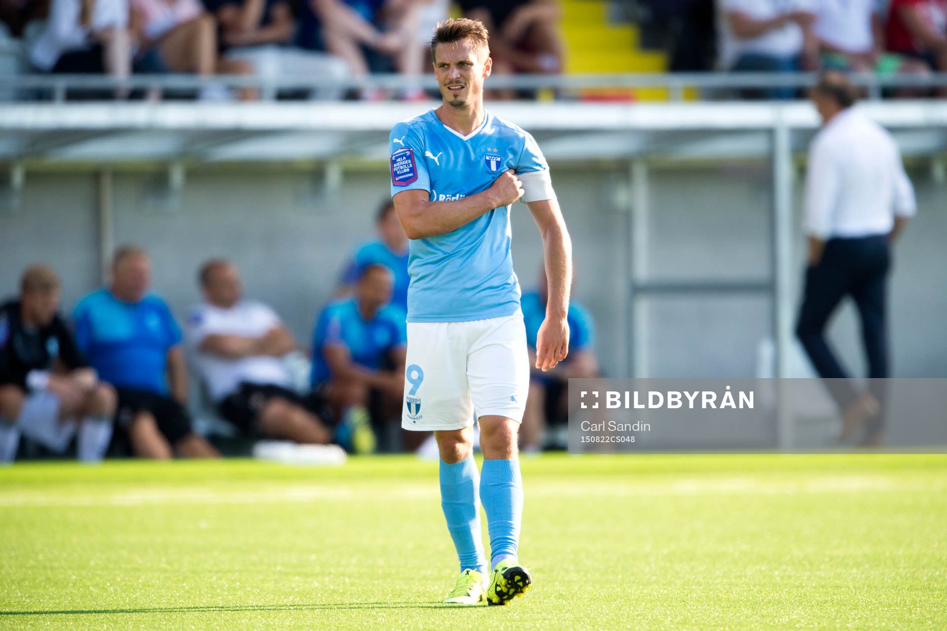 Malmö FFs Markus Rosenberg deppar