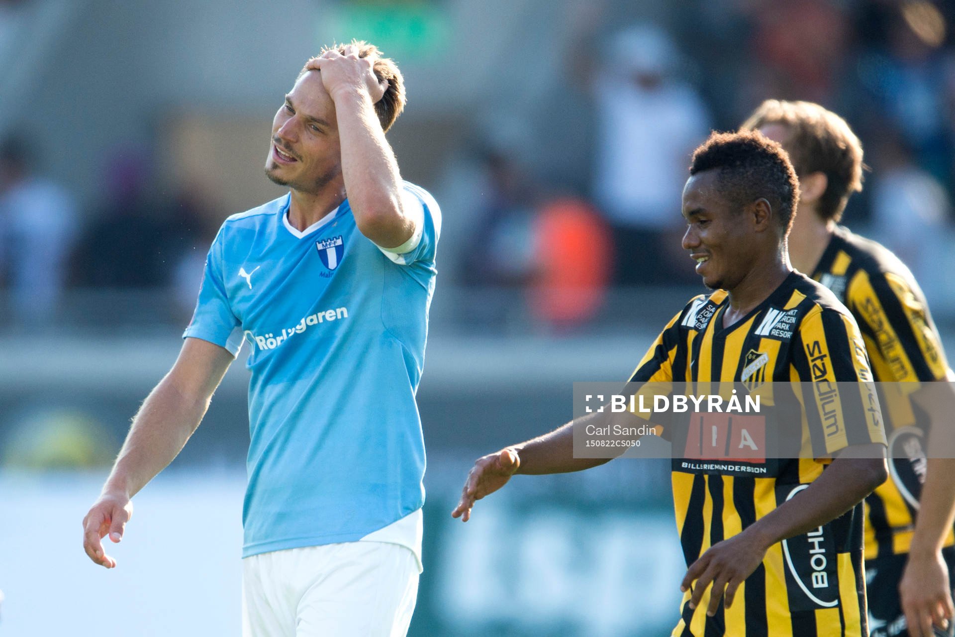 Malmö FFs Markus Rosenberg deppar