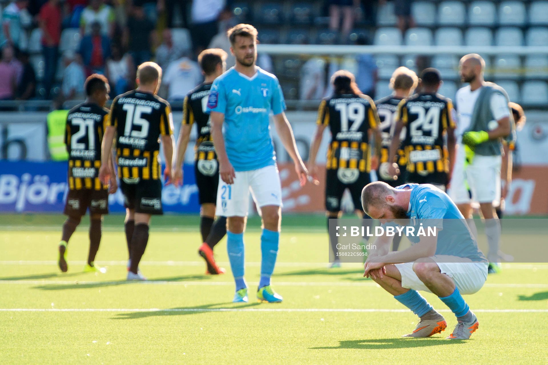 Malmö FFs Jo Inge Berget deppar