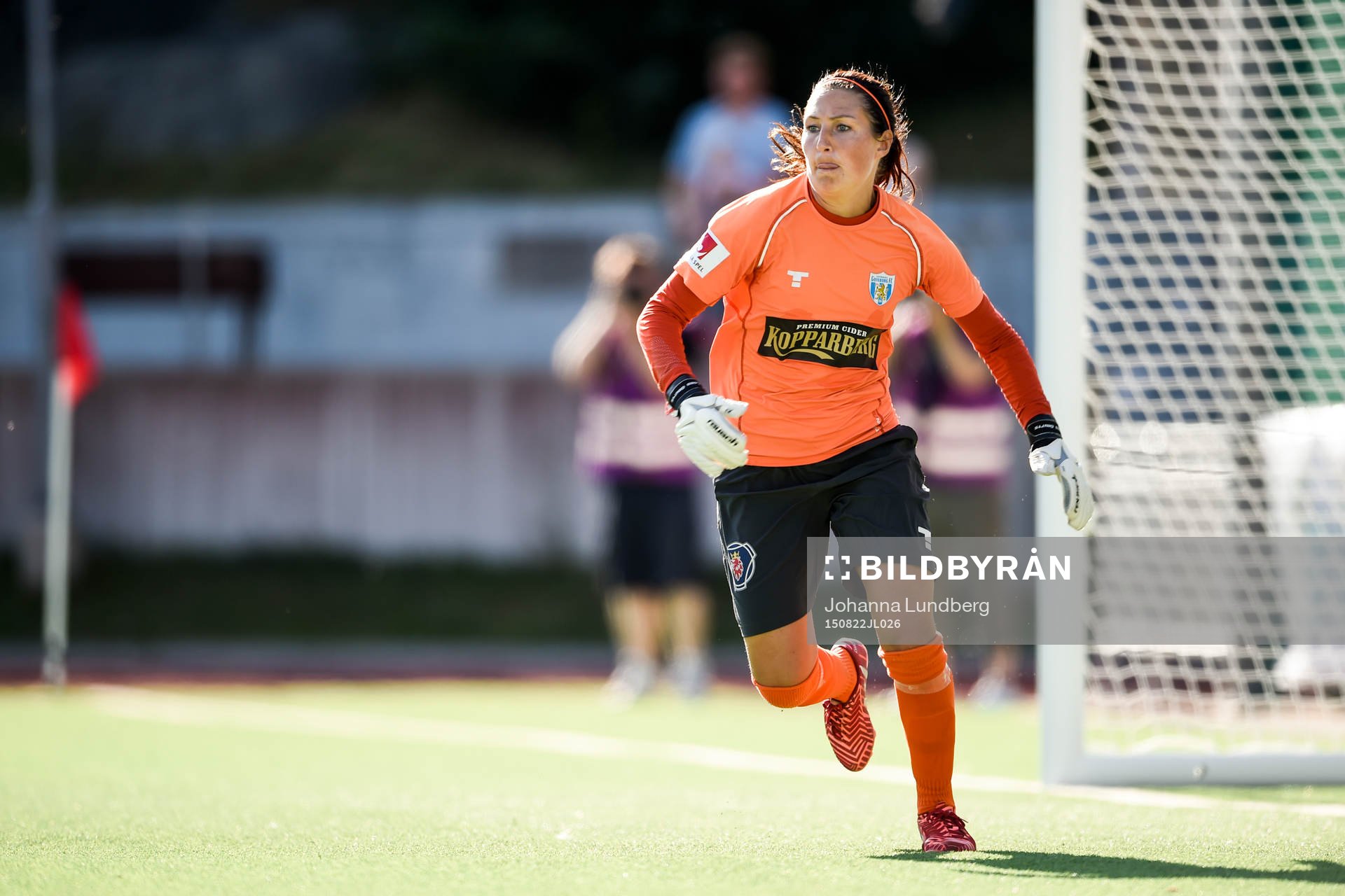 Kopparbergs/Göteborgs utespelare Anna Ahlstrand som