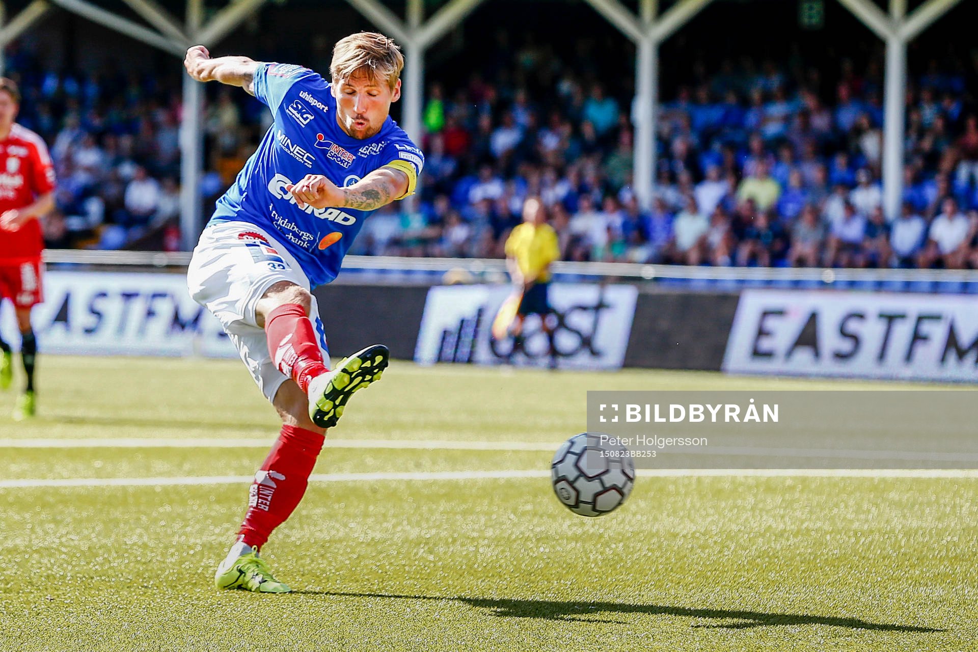 Åtvidabergs Martin Christensen missar målchans