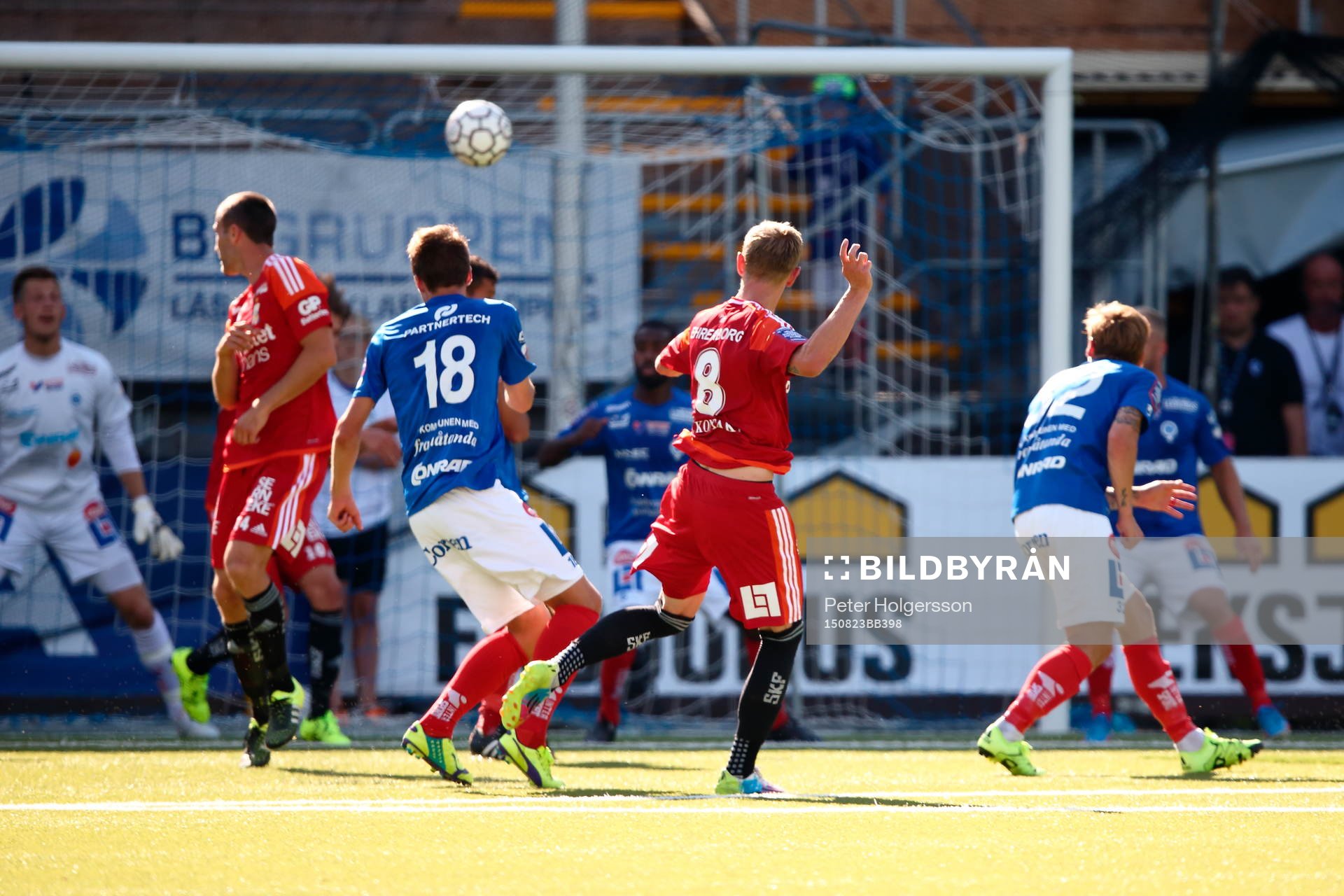 Skott av IFK Göteborgs Søren Rieks