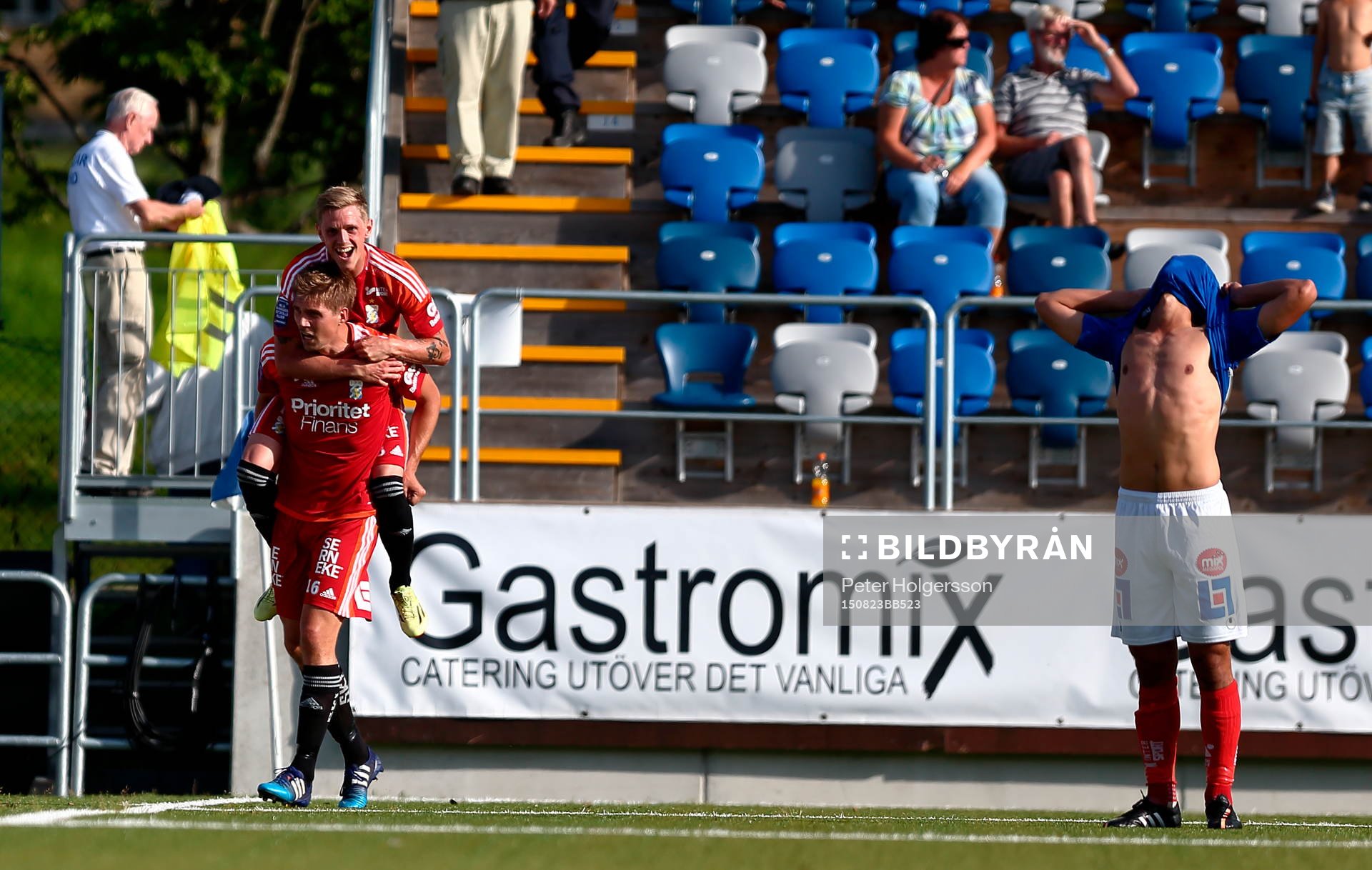 IFK Göteborgs Mikael Boman jublar