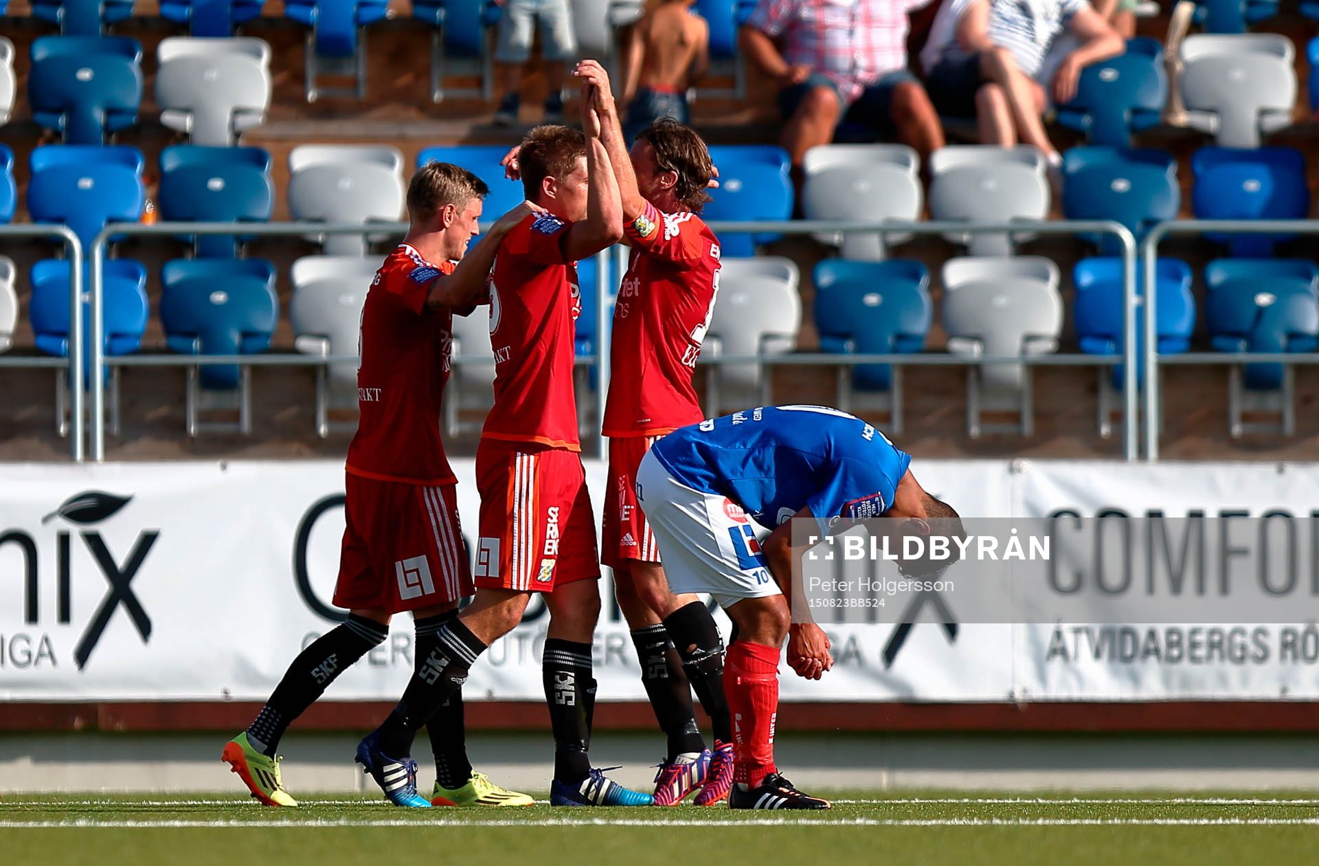 IFK Göteborgs Mikael Boman jublar