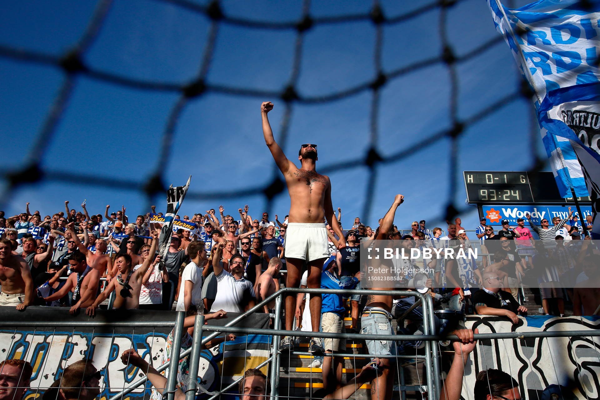 IFK Göteborgs supporters jublar