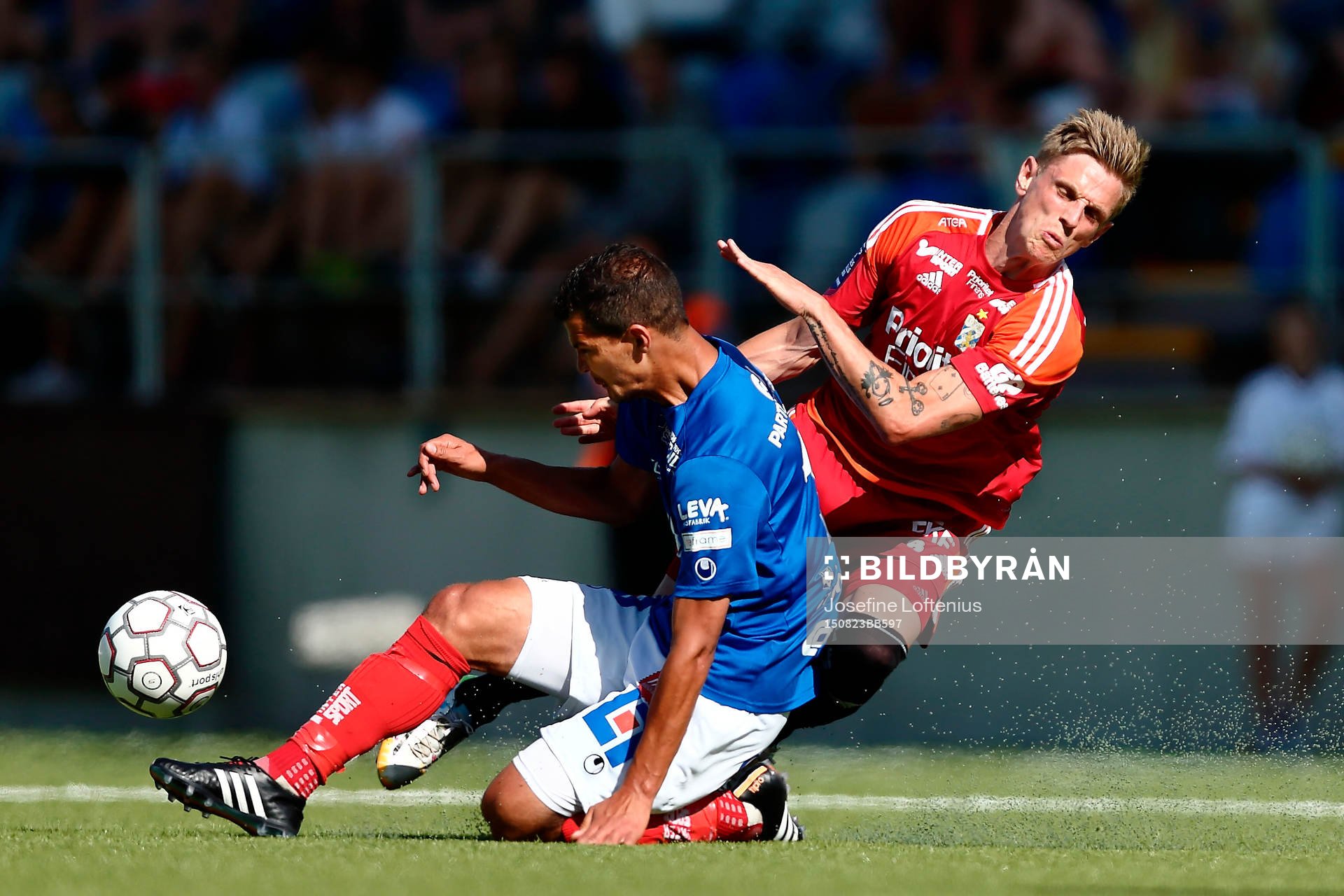 Åtvidabergs Mauricio Albornoz och IFK Göteborgs Søren