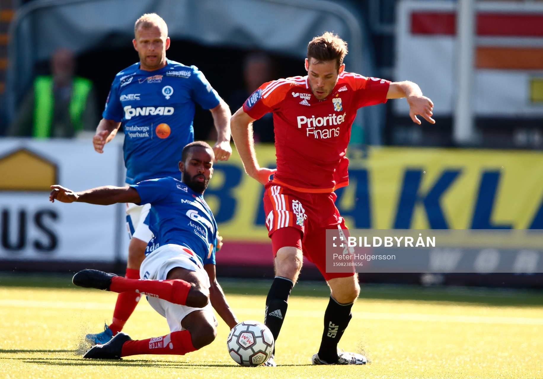 Åtvidabergs Ammar Ahmed och IFK Göteborgs Emil Salomonsson
