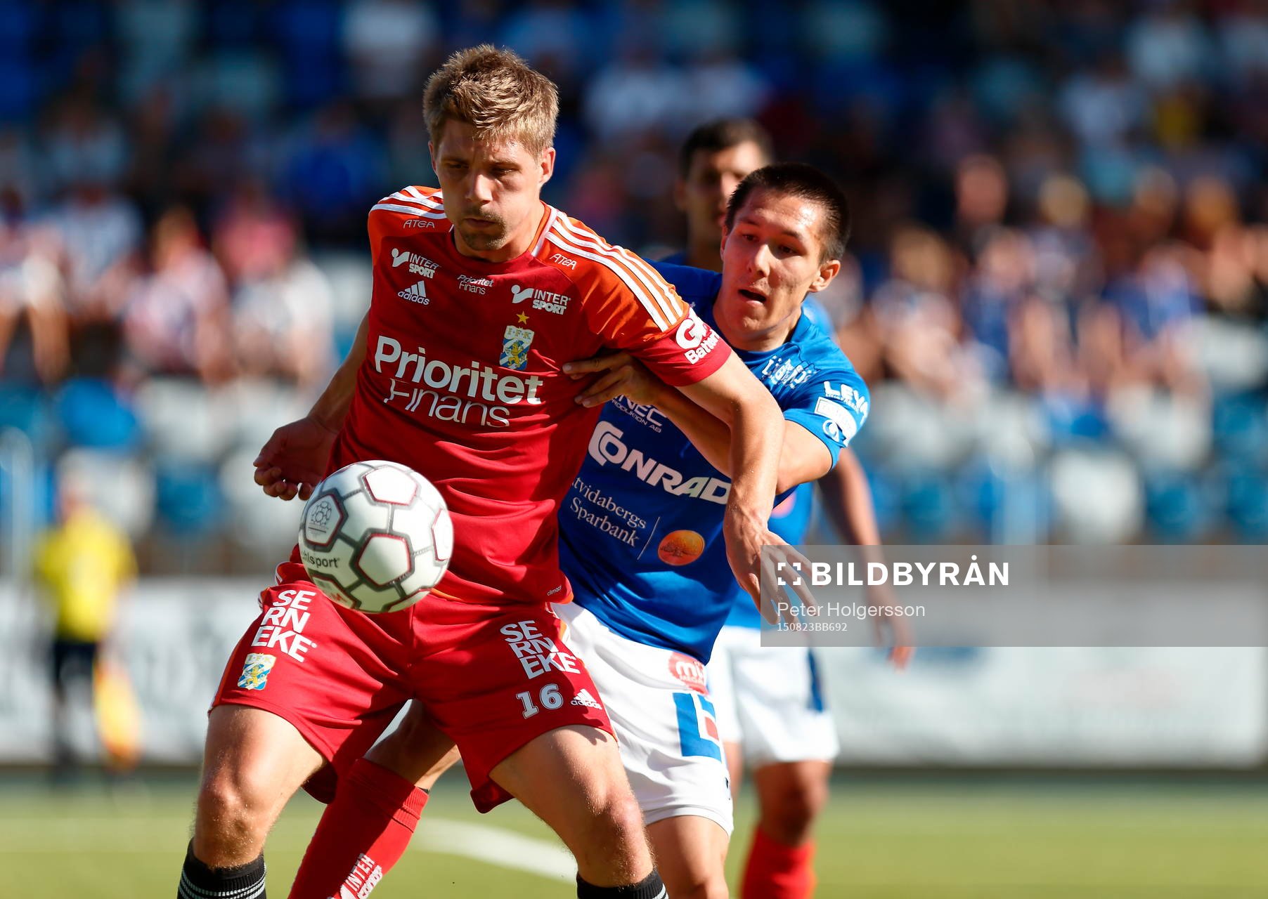 IFK Göteborgs Mikael Boman och Åtvidabergs Sebastian
