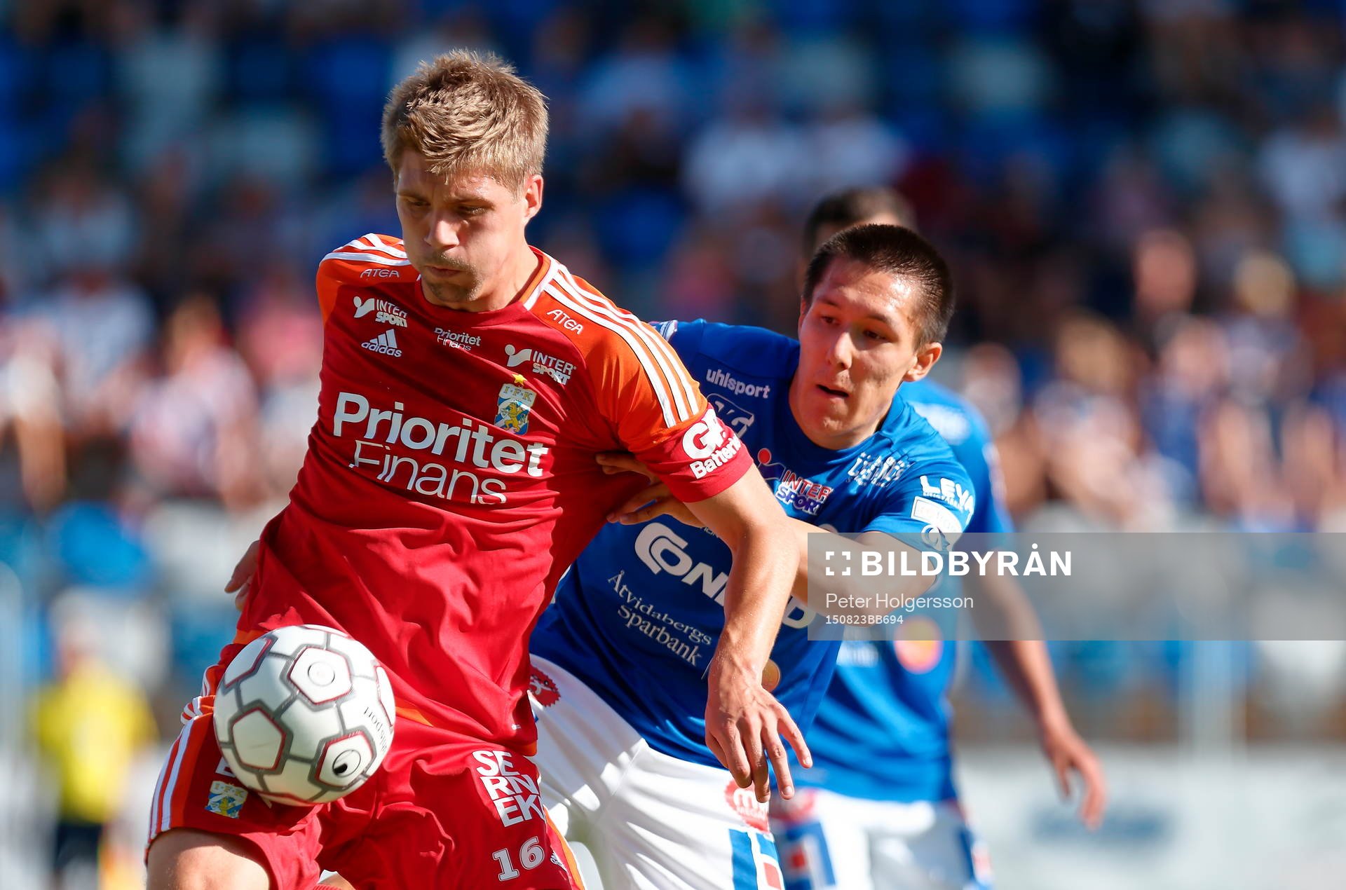 IFK Göteborgs Mikael Boman och Åtvidabergs Sebastian