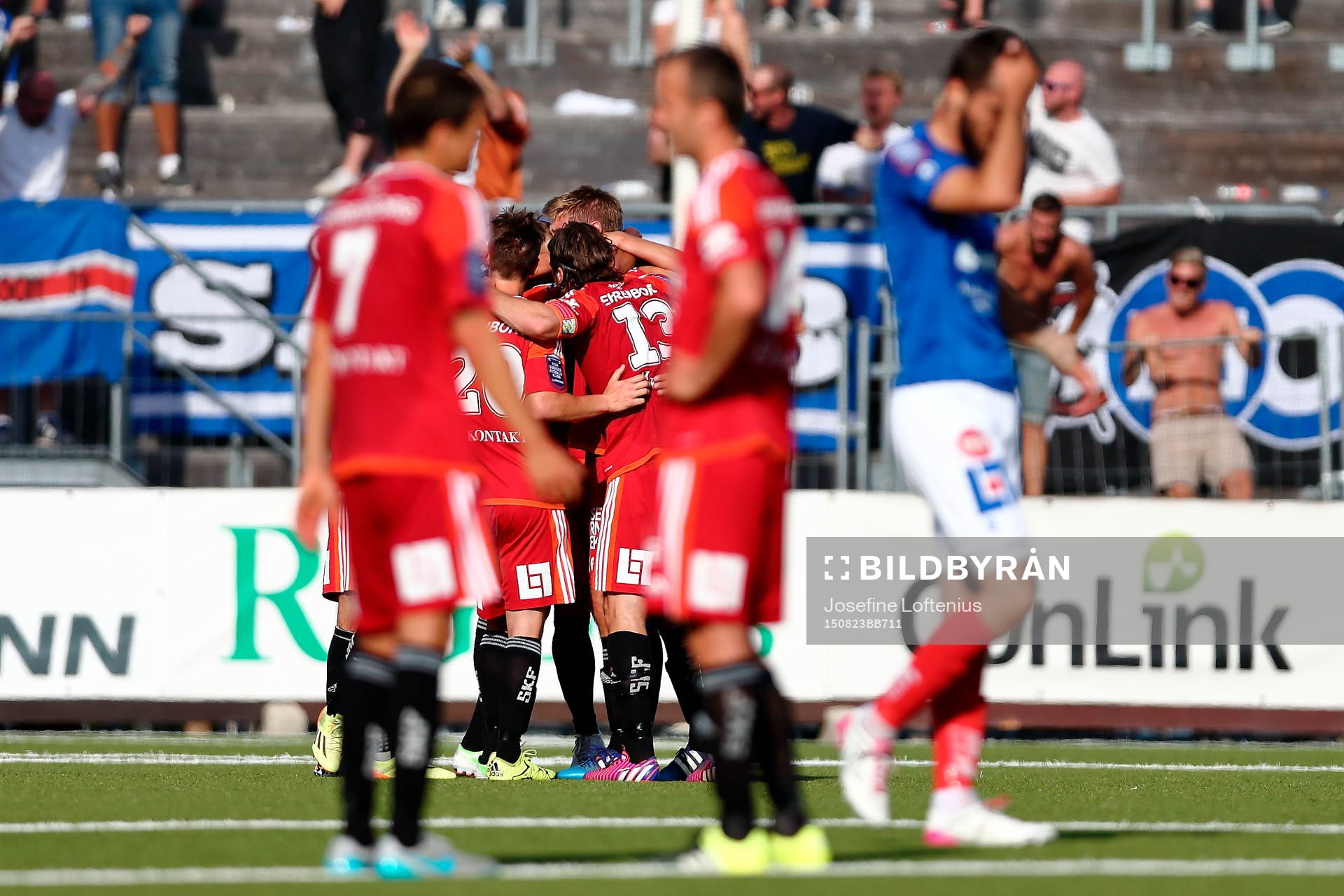 IFK Göteborg jublar och Åtvidabergs Ajsel Kujovic deppar