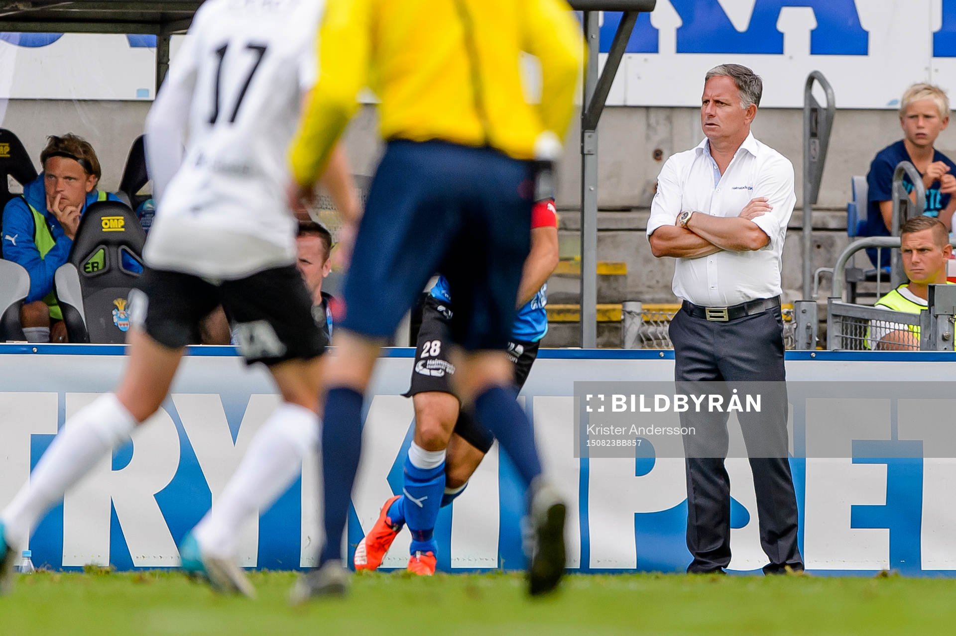 Halmstads tränare Janne Jönsson
